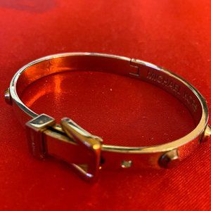 Michael Kors Astor Belt Buckle Bangle Bracelet